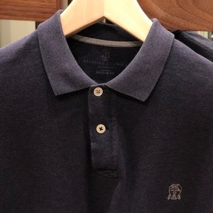 Preloved Brunello Cucinelli men’s polo shirt